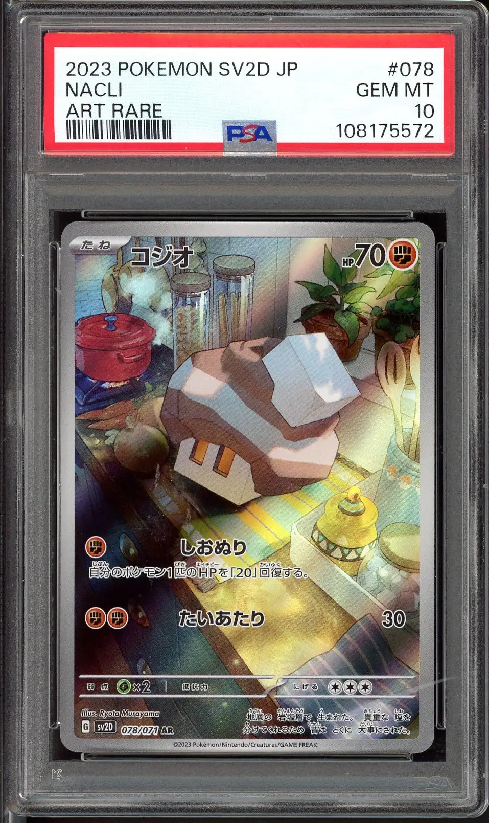 PSA 10 Nacli