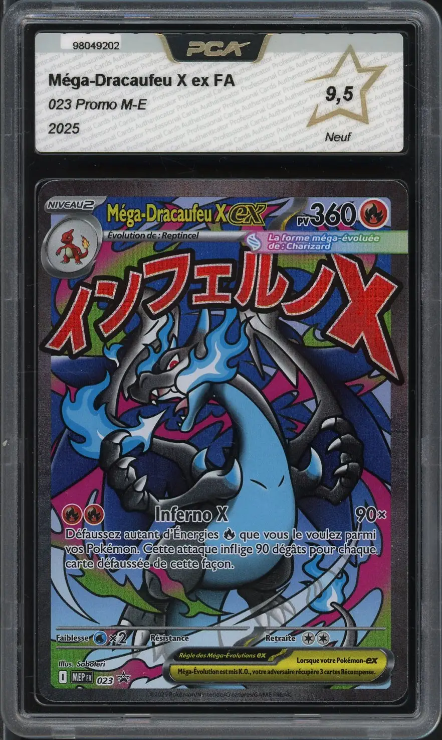PCA 9.5 Méga-Dracaufeu X Ex