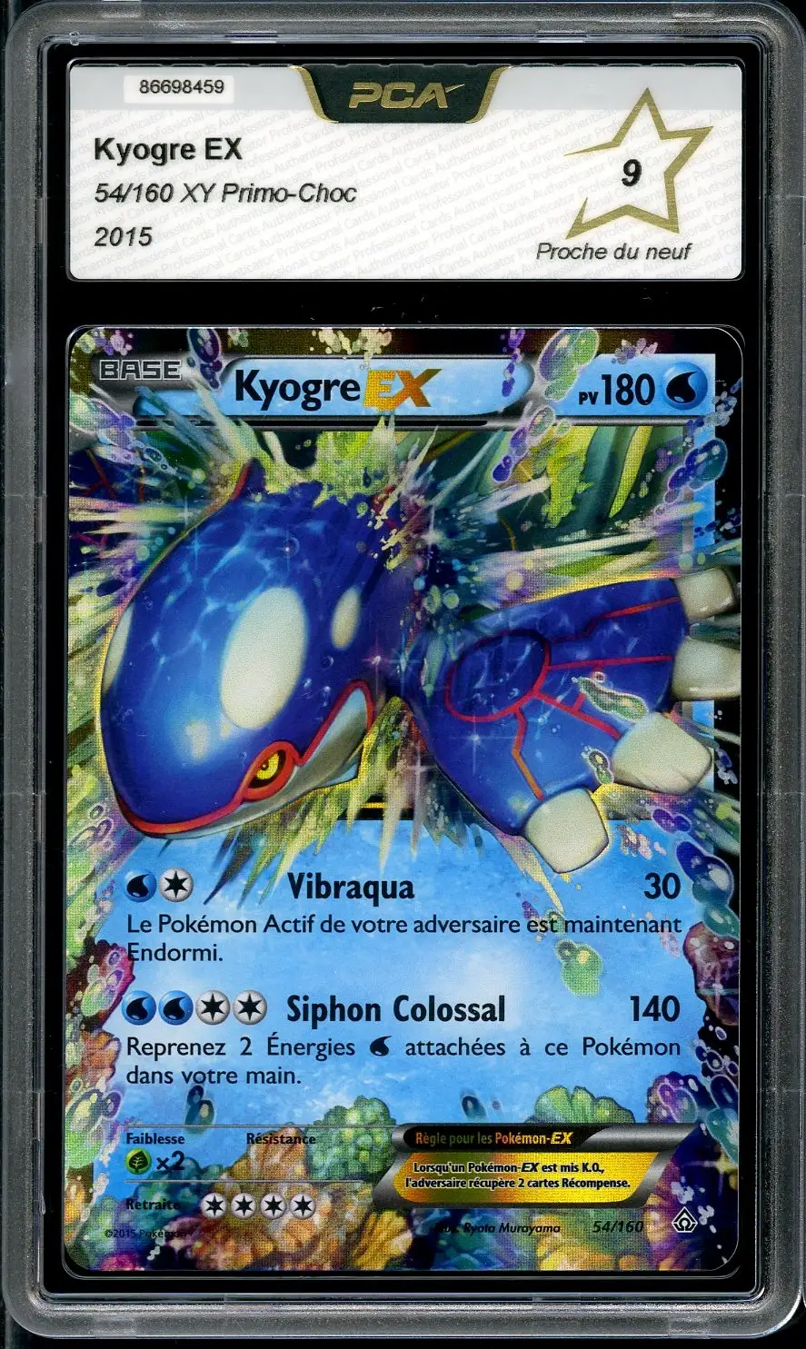 PCA 9 Kyogre Ex