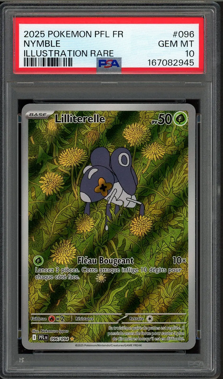 PSA 10 Lilliterelle