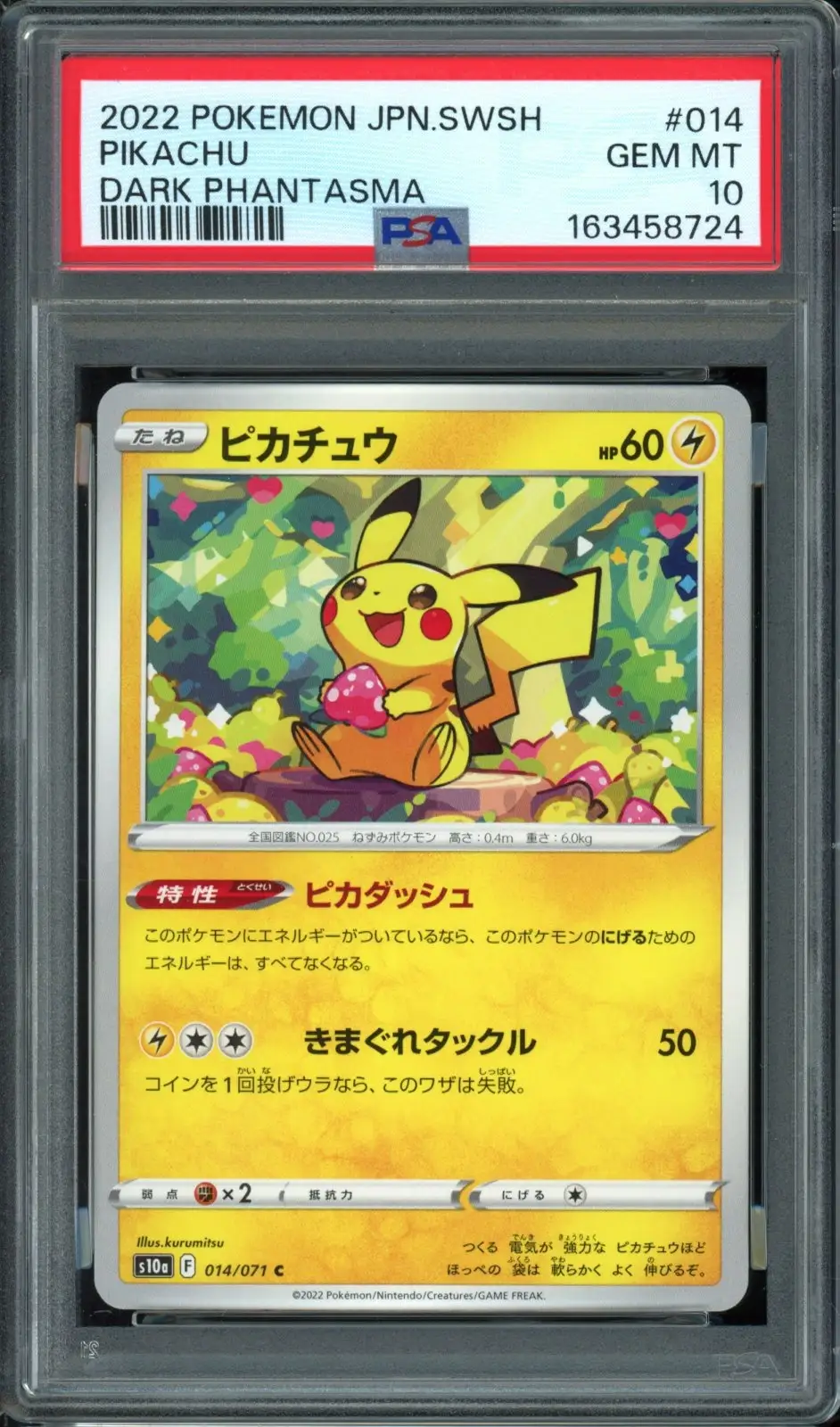 PSA 10 Pikachu