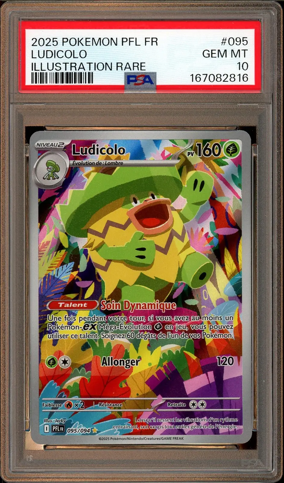 PSA 10 Ludicolo