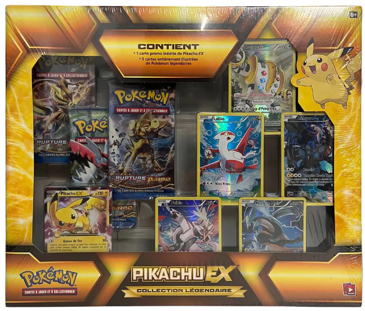 Coffret Collection Légendaire Pikachu Ex