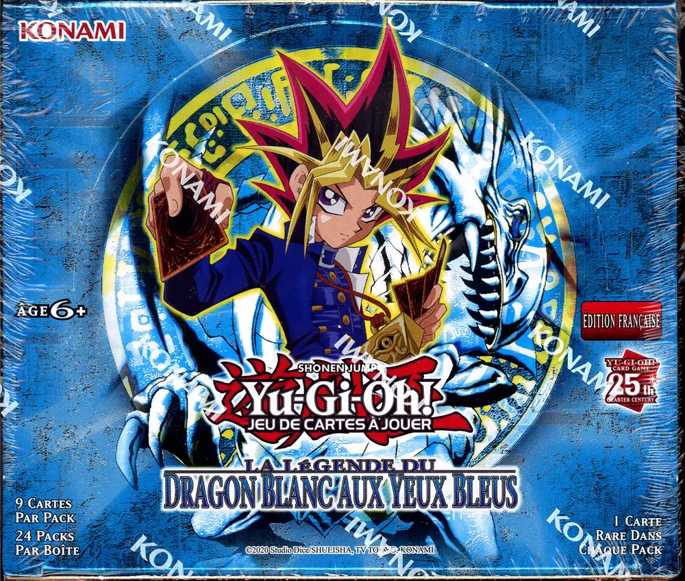 Display Yu-gi-Oh! Le Dragon Blanc aux Yeux Bleus