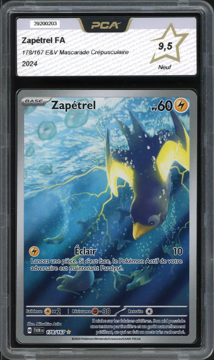 PCA 9.5 Zapétrel