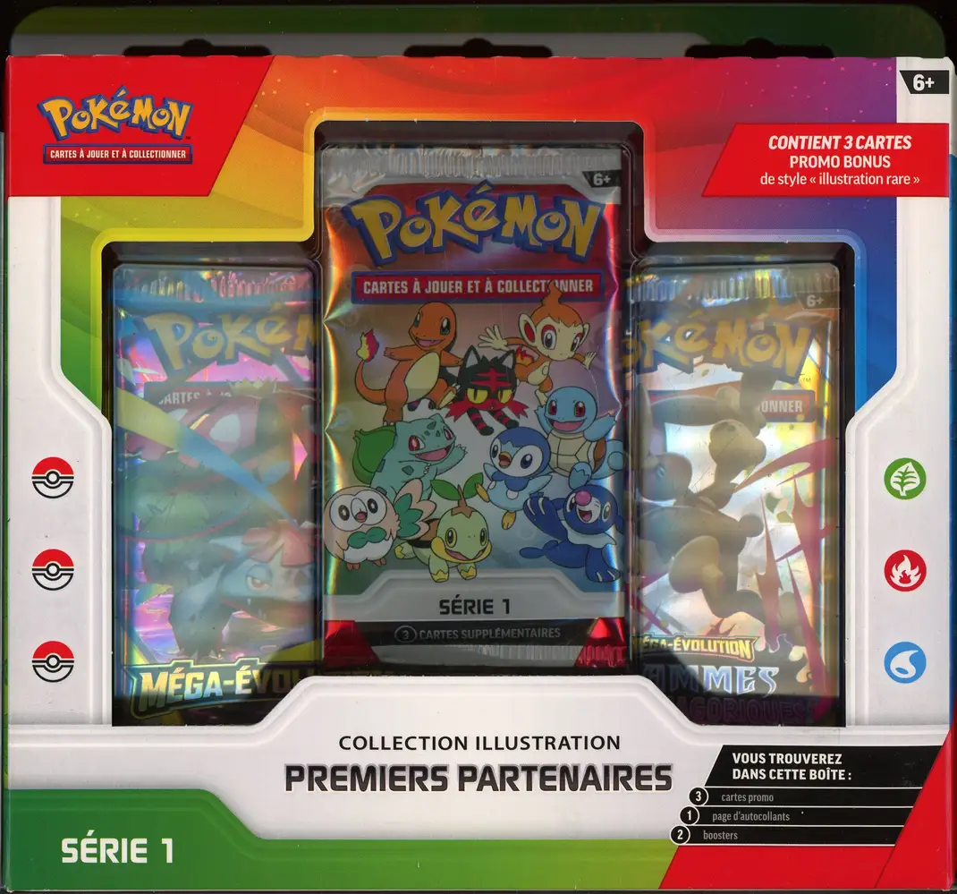 Coffret Collection Illustration Premiers Partenaires Série 1
