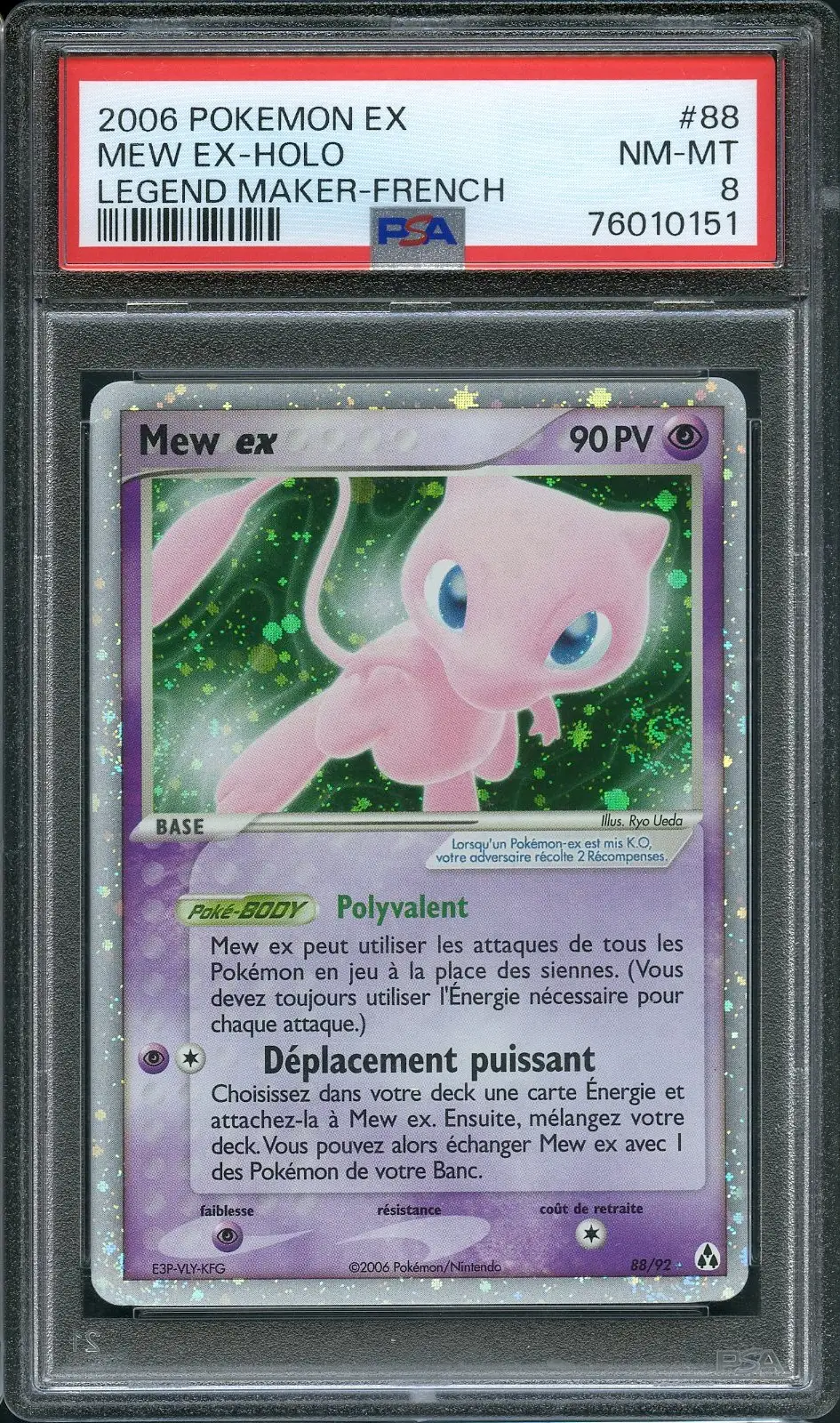PSA 8 Mew Ex