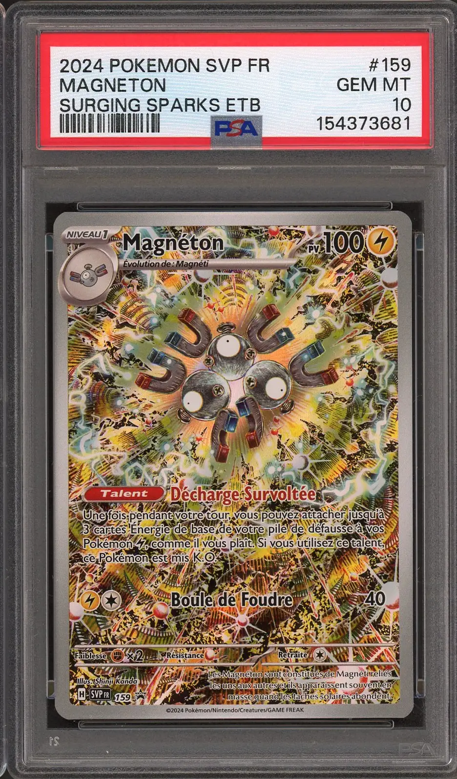 PSA 10 Magnéton