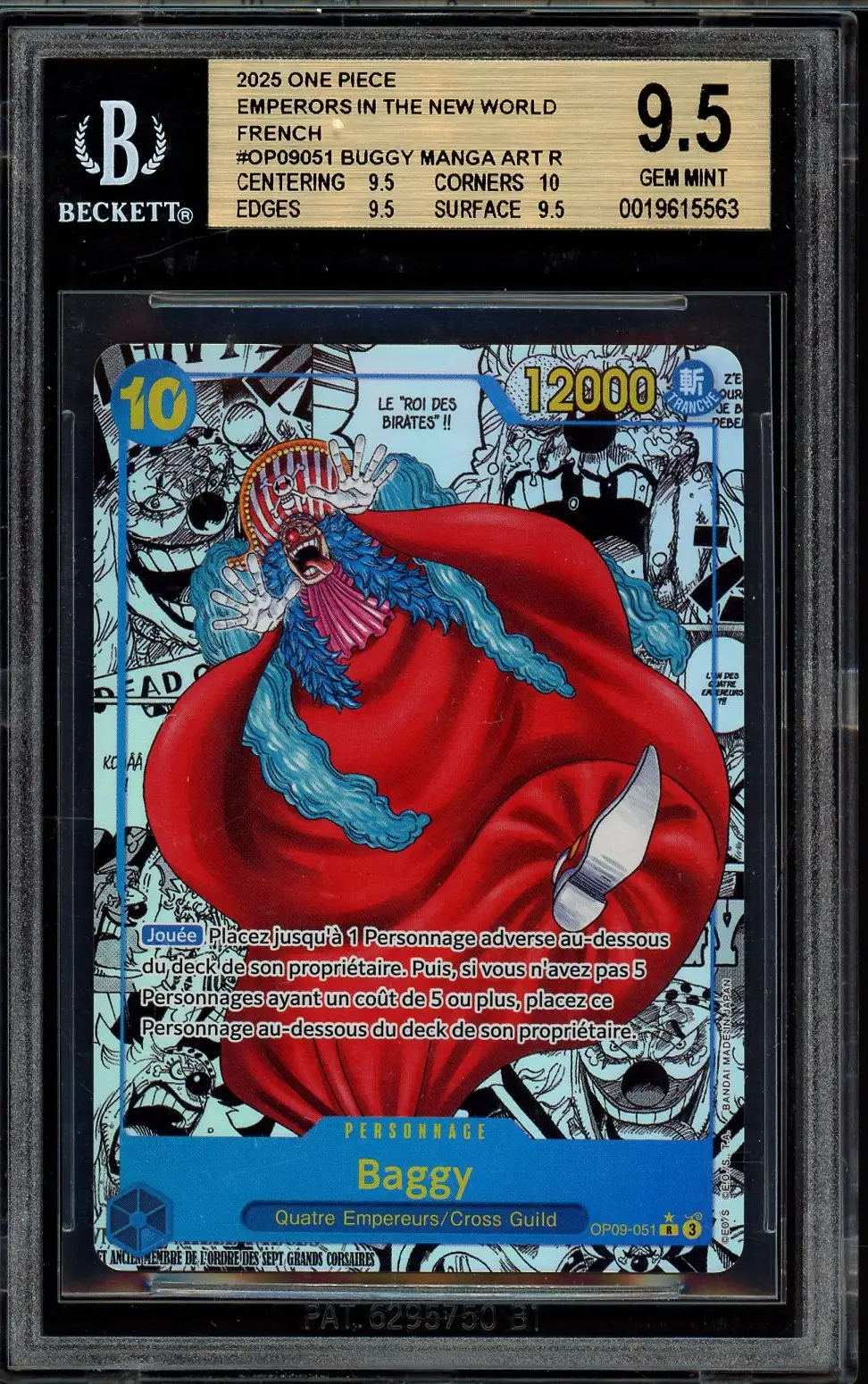 BGS 9.5 Baggy Manga
