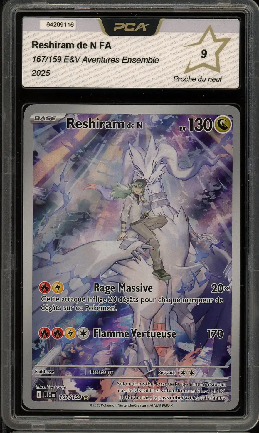 PCA 9 Reshiram de N