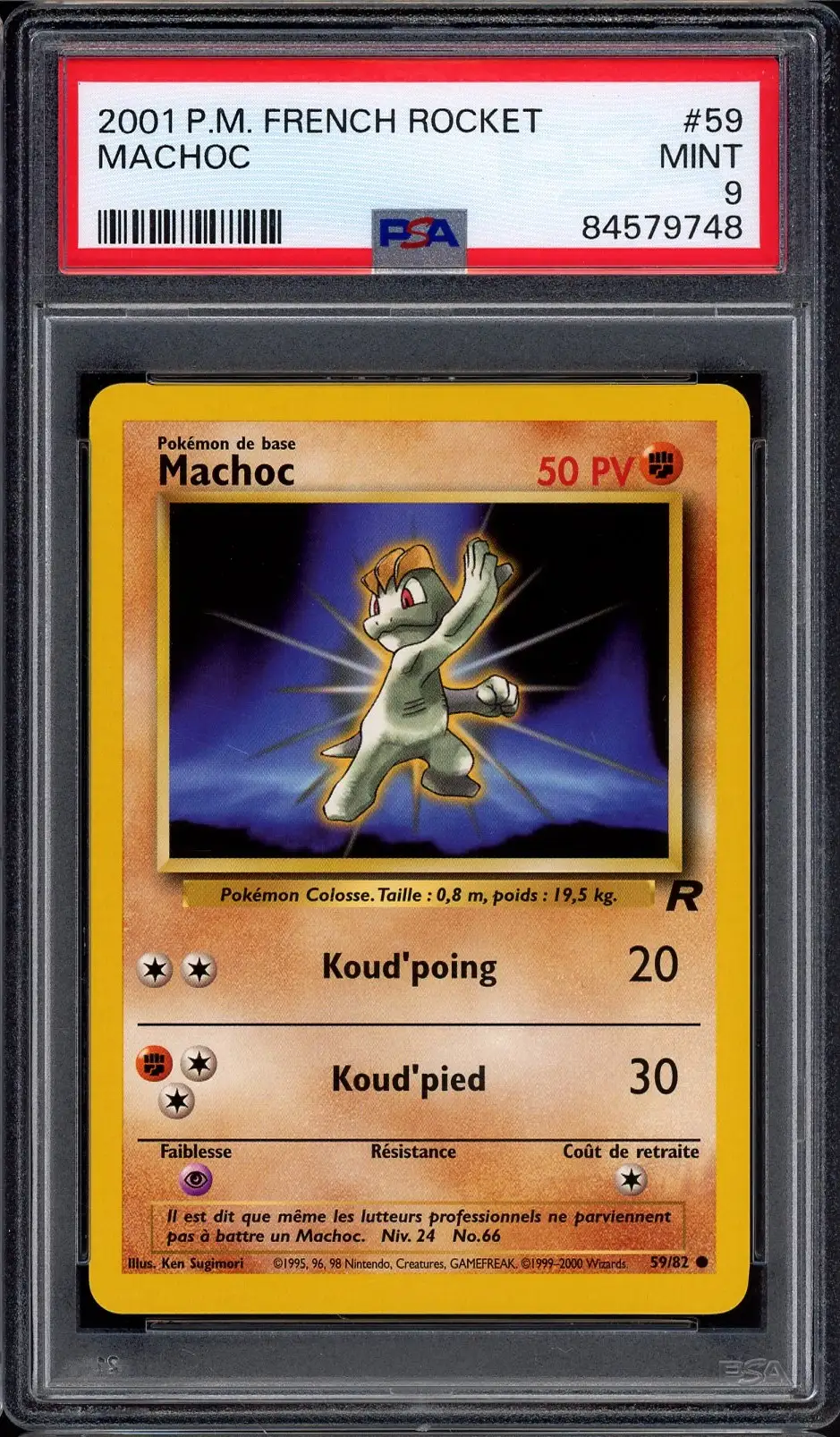 PSA 9 Machoc