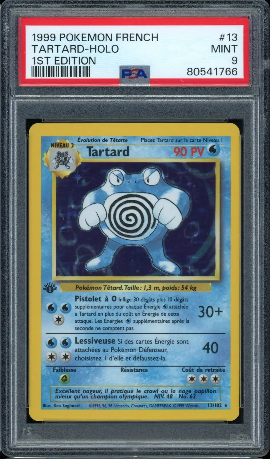 PSA 9 Tartard Holo