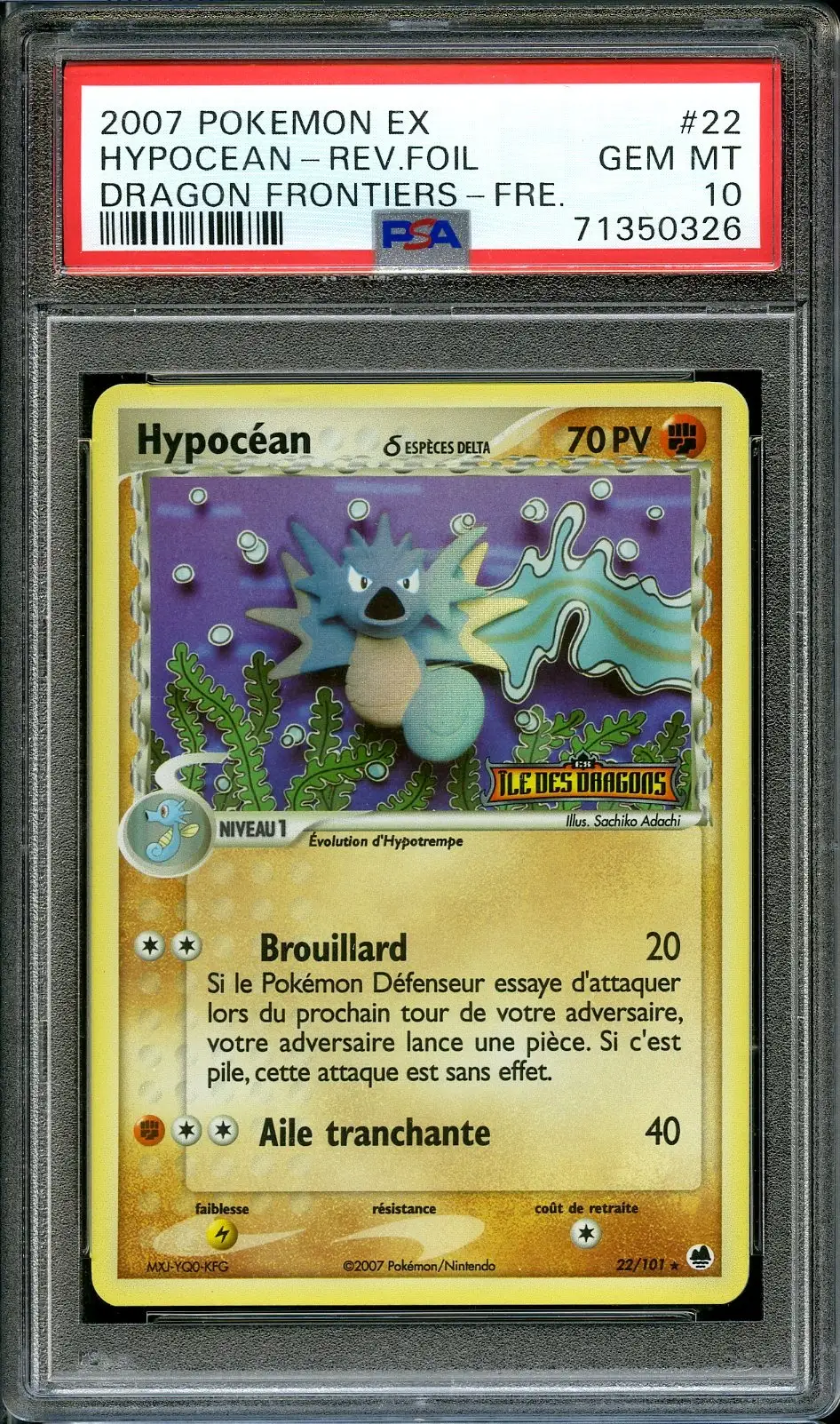 PSA 10 Hypocéan Reverse