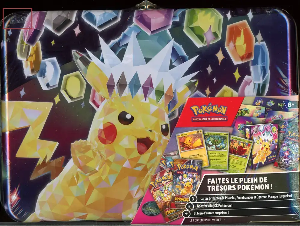 Valisette Ecarlate et Violet Pikachu Ex