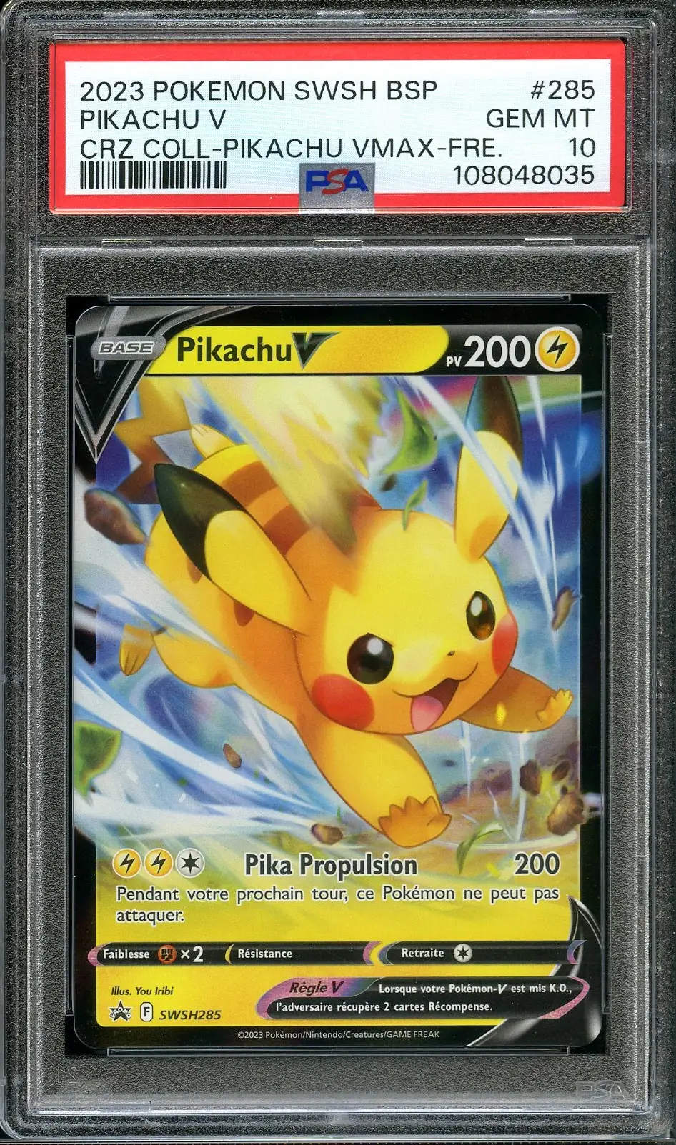 PSA 10 Pikachu V