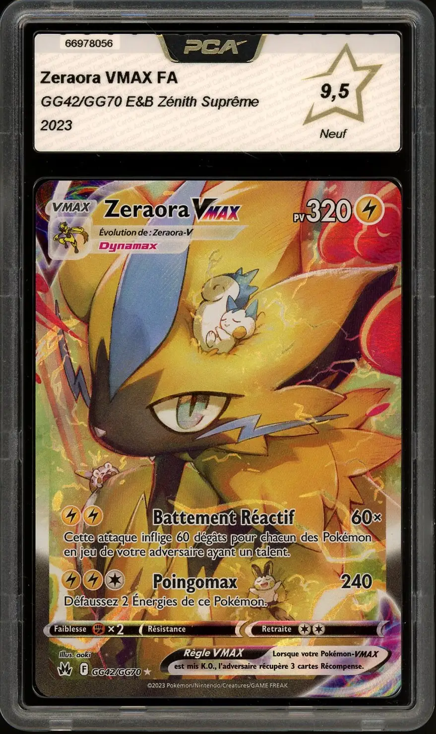 PCA 9.5 Zeraora VMax