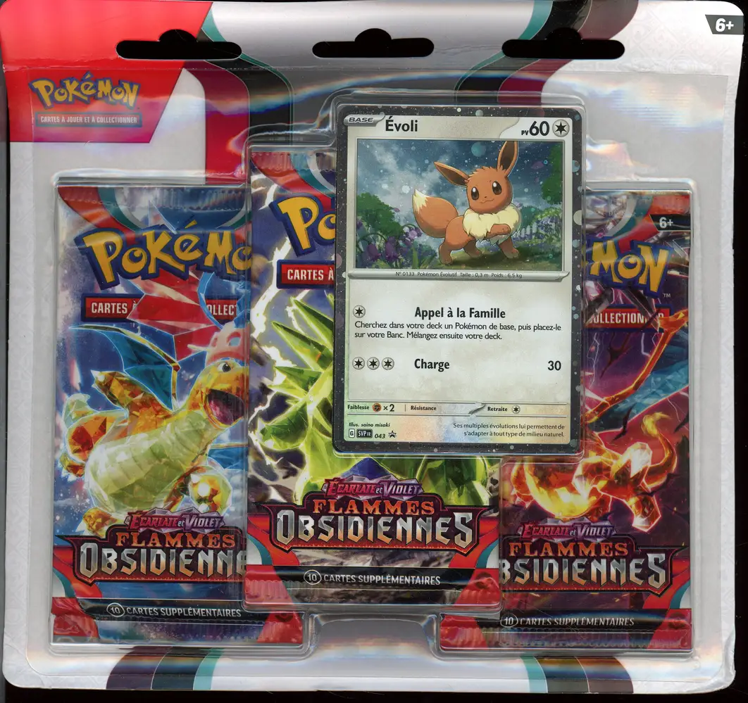 Tripack EV3 Flammes Obsidiennes