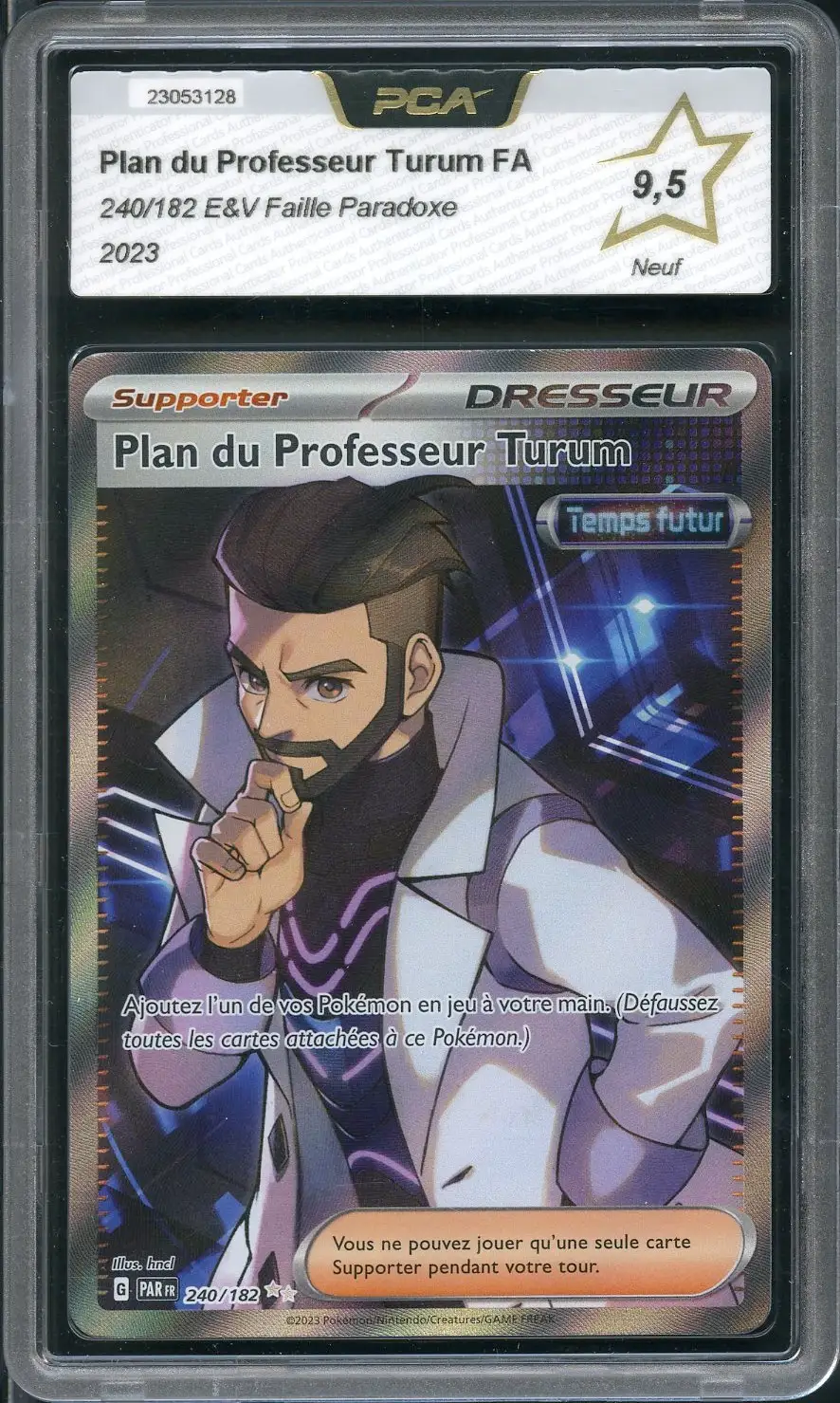 PCA 9.5 Plan du Professeur Turum