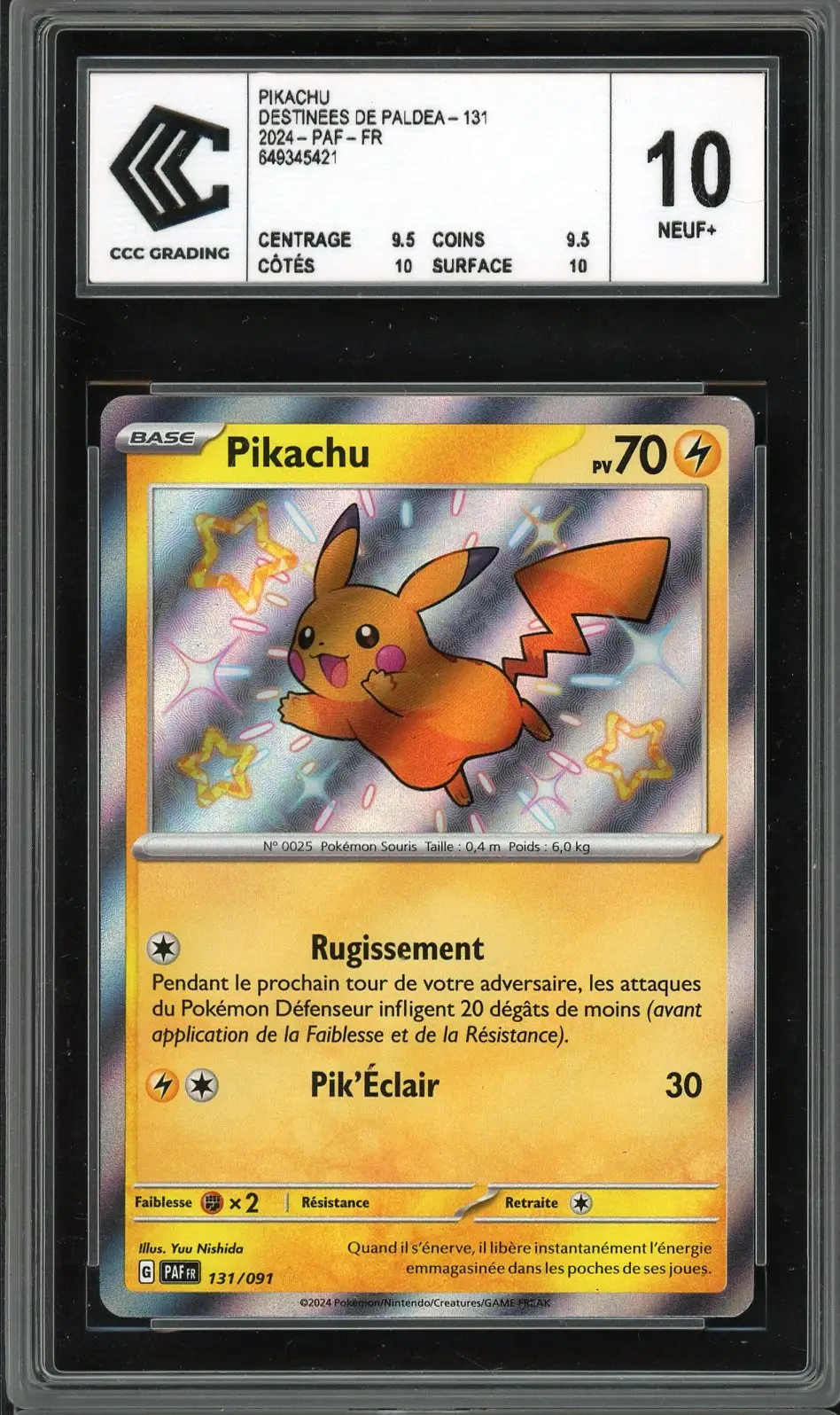 CCC 10 Pikachu Shiny
