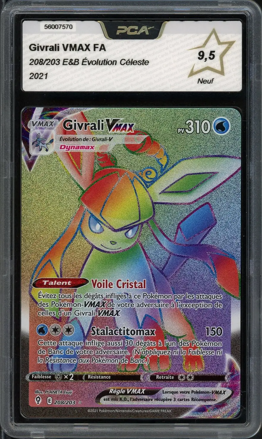 PCA 9.5 Givrali VMax Rainbow