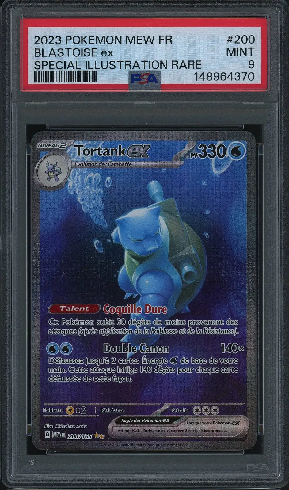 PSA 9 Tortank Ex