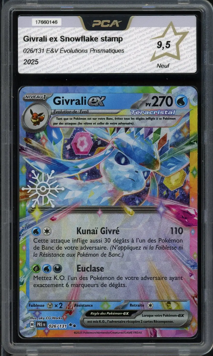 PCA 9.5 Givrali Ex Stamp