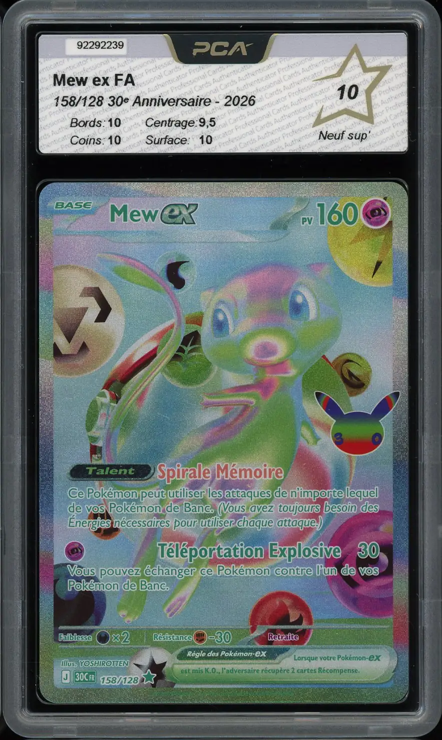PCA 10 Mew Ex