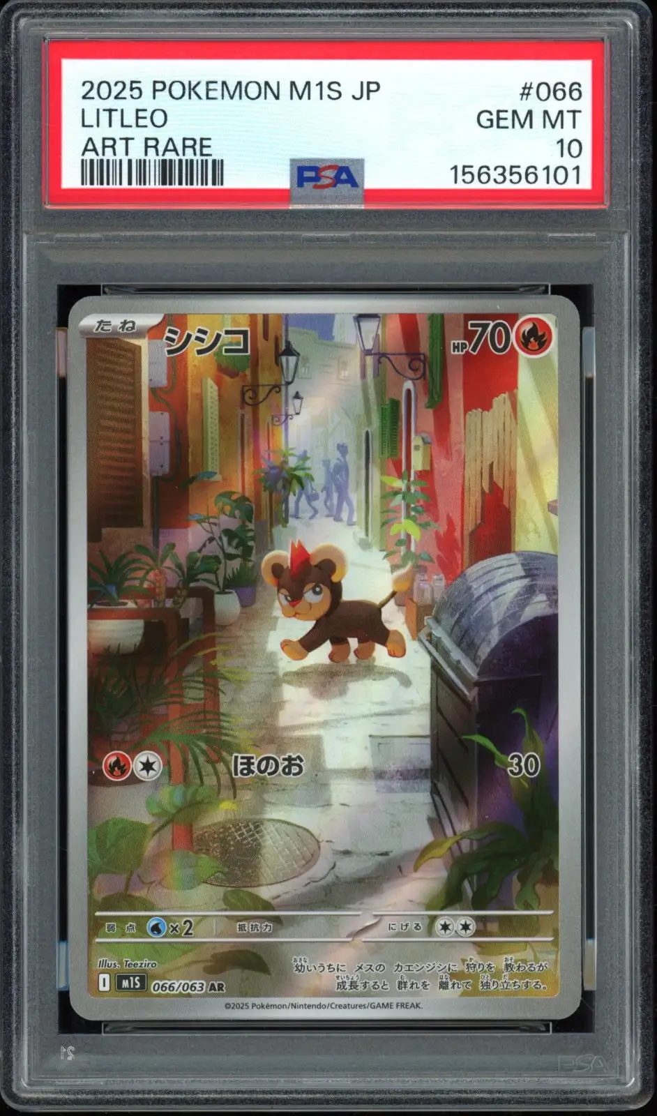 PSA 10 Litleo