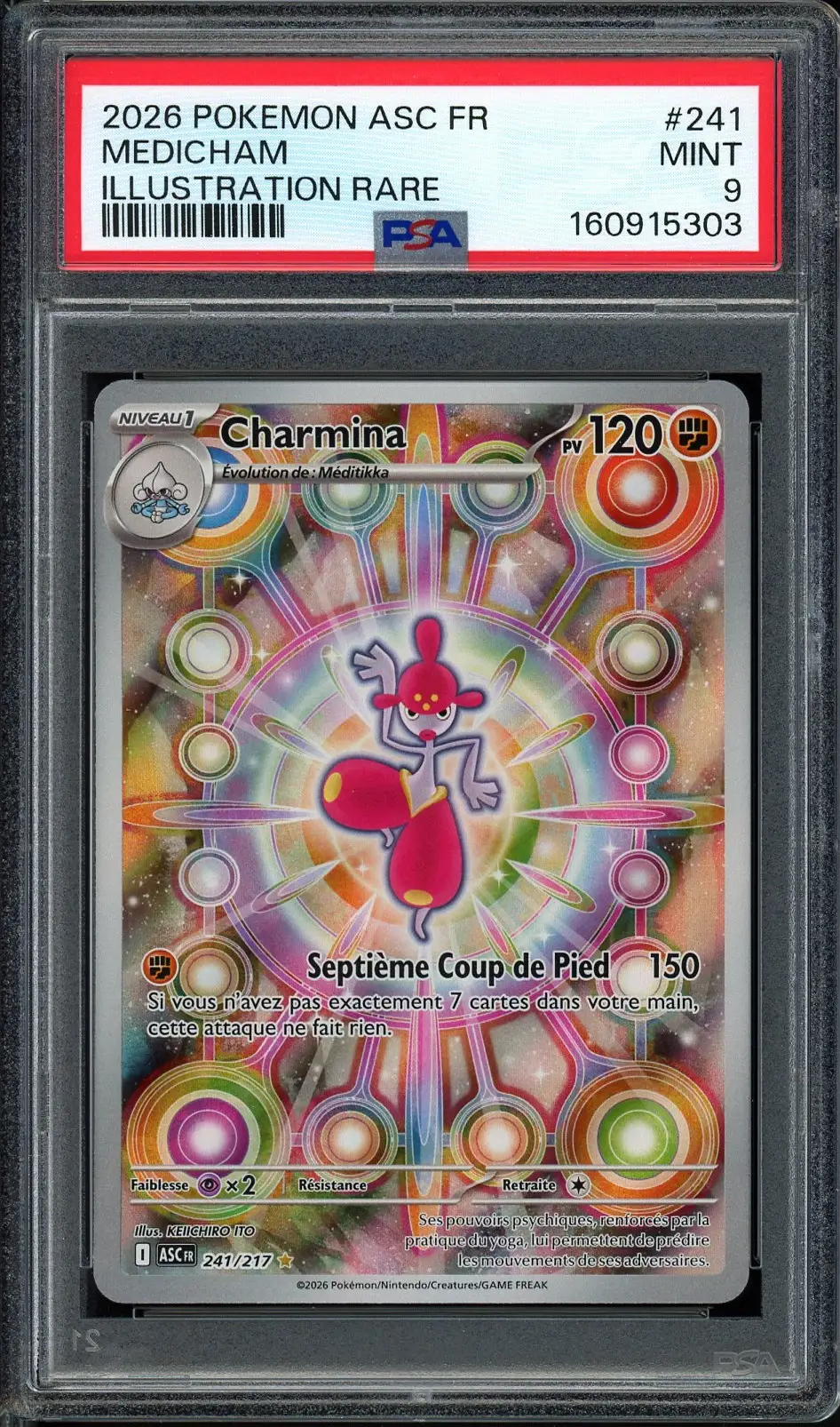 PSA 9 Charmina