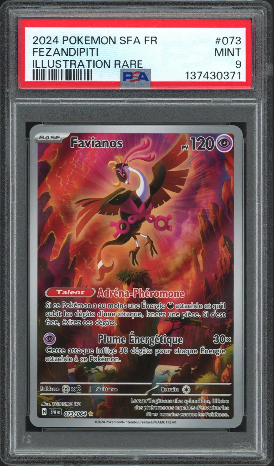 PSA 9 Favianos