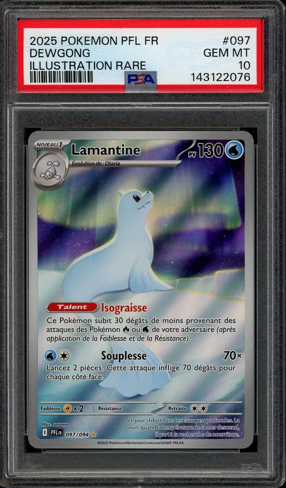 PSA 10 Lamantine