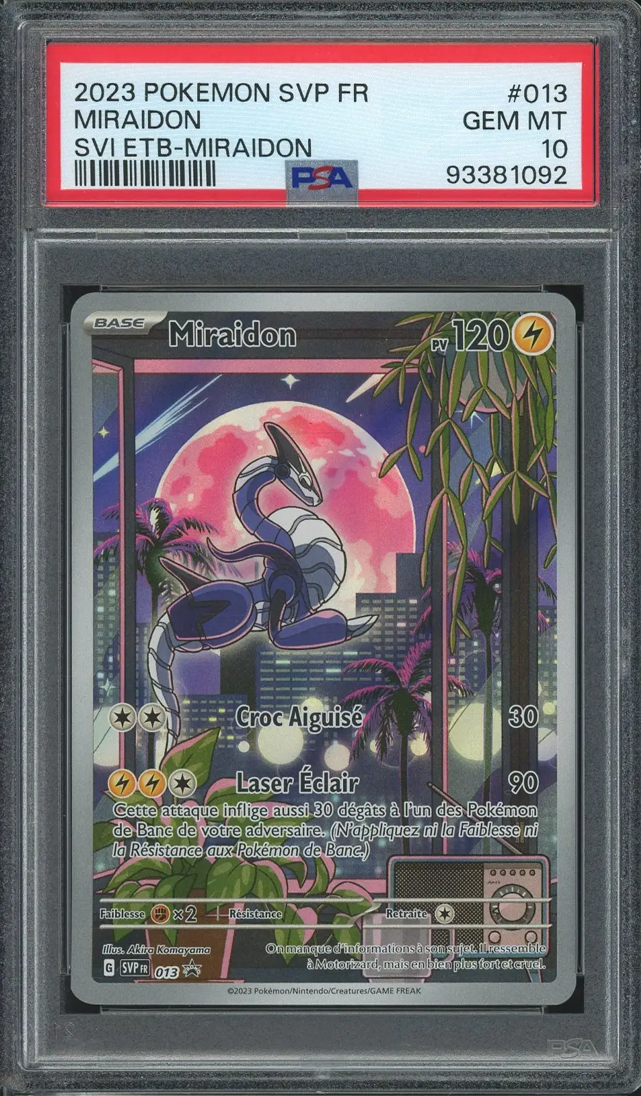PSA 10 Miraidon