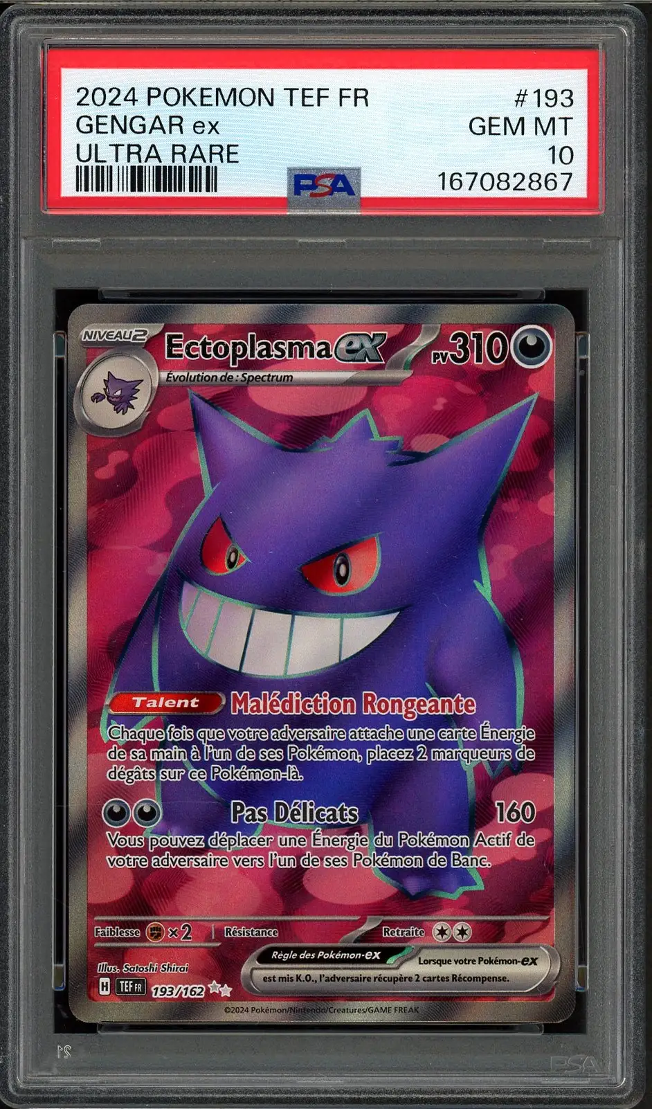 PSA 10 Ectoplasma Ex