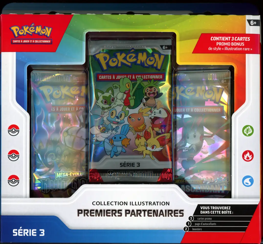 Coffret Collection Illustration Premiers Partenaires Série 3