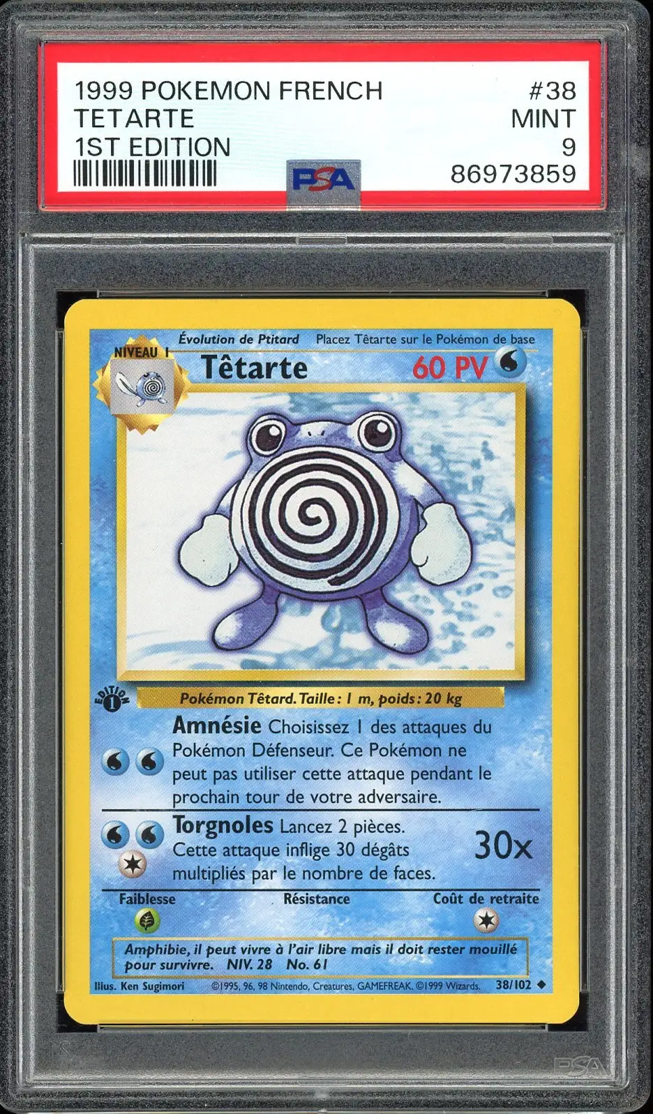 PSA 9 Têtarte