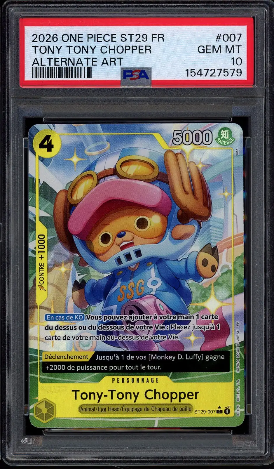 PSA 10 Tony-Tony Chopper