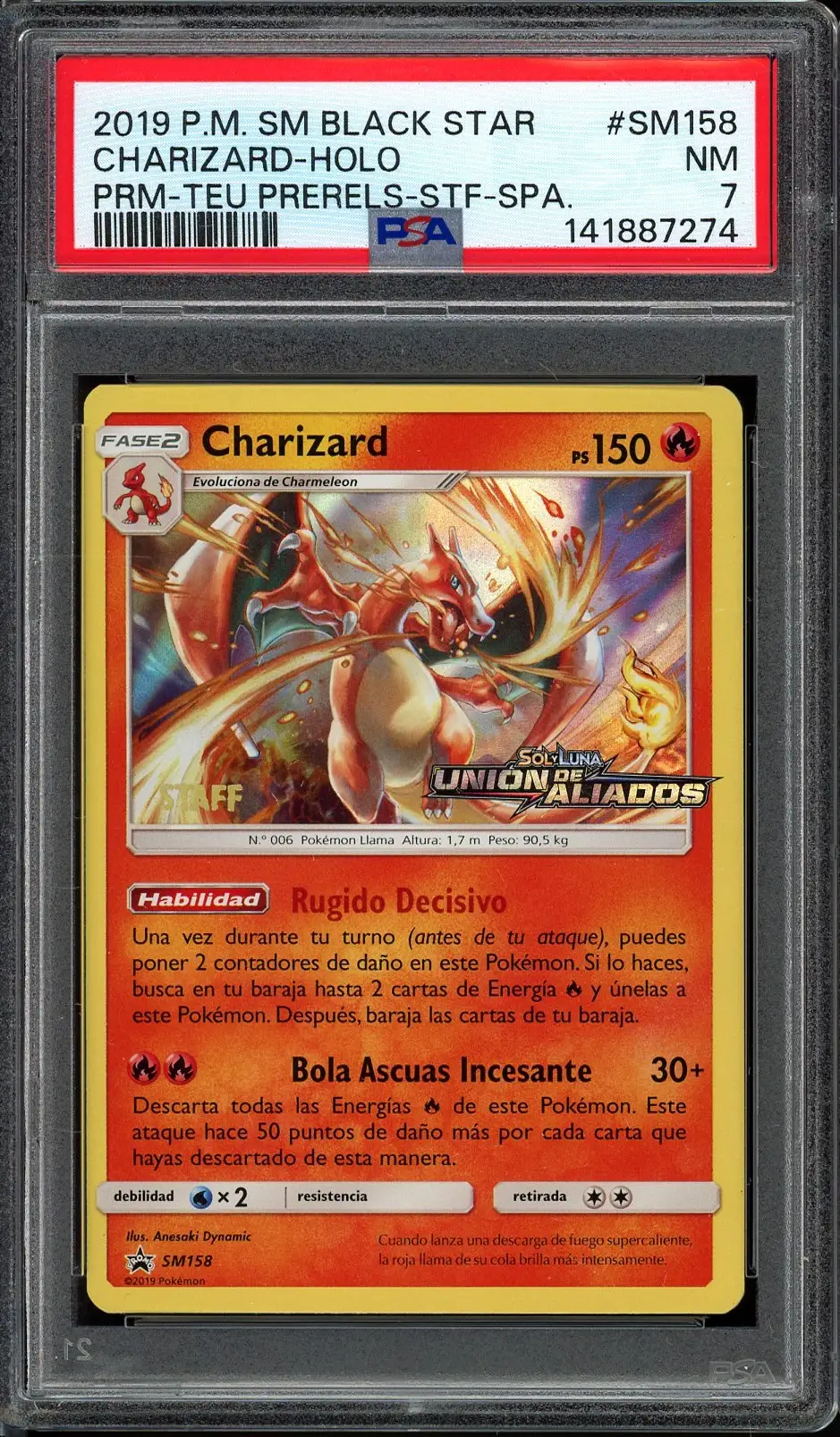 PSA 7 Charizard