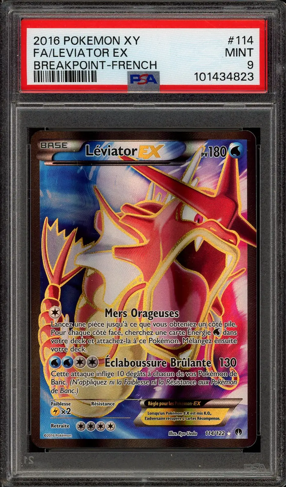 PSA 9 Léviator Ex