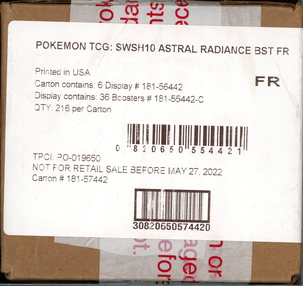 Case Display EB10 Astres Radieux