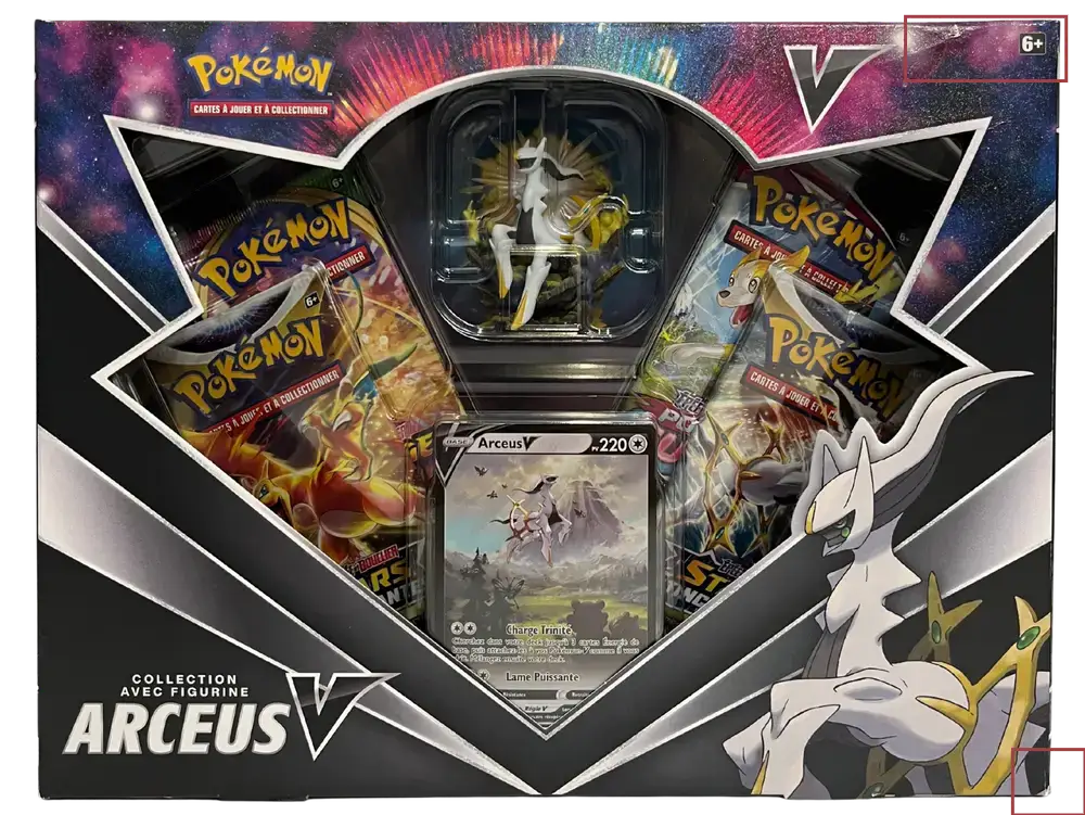 Coffret Collection avec Figurine Arceus V