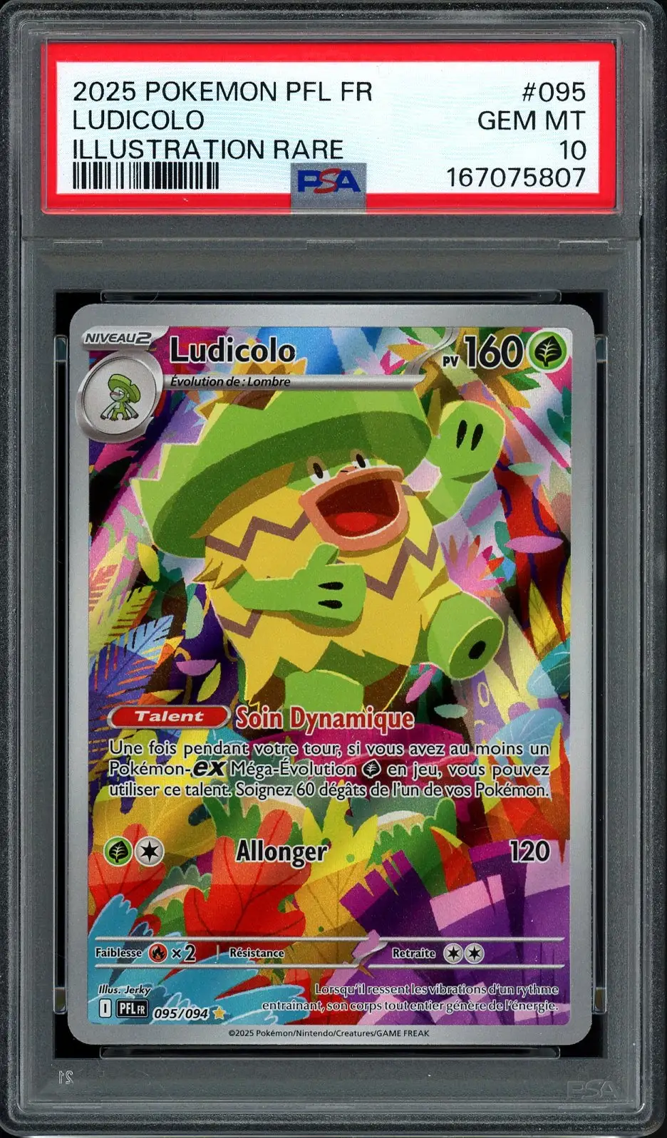 PSA 10 Ludicolo