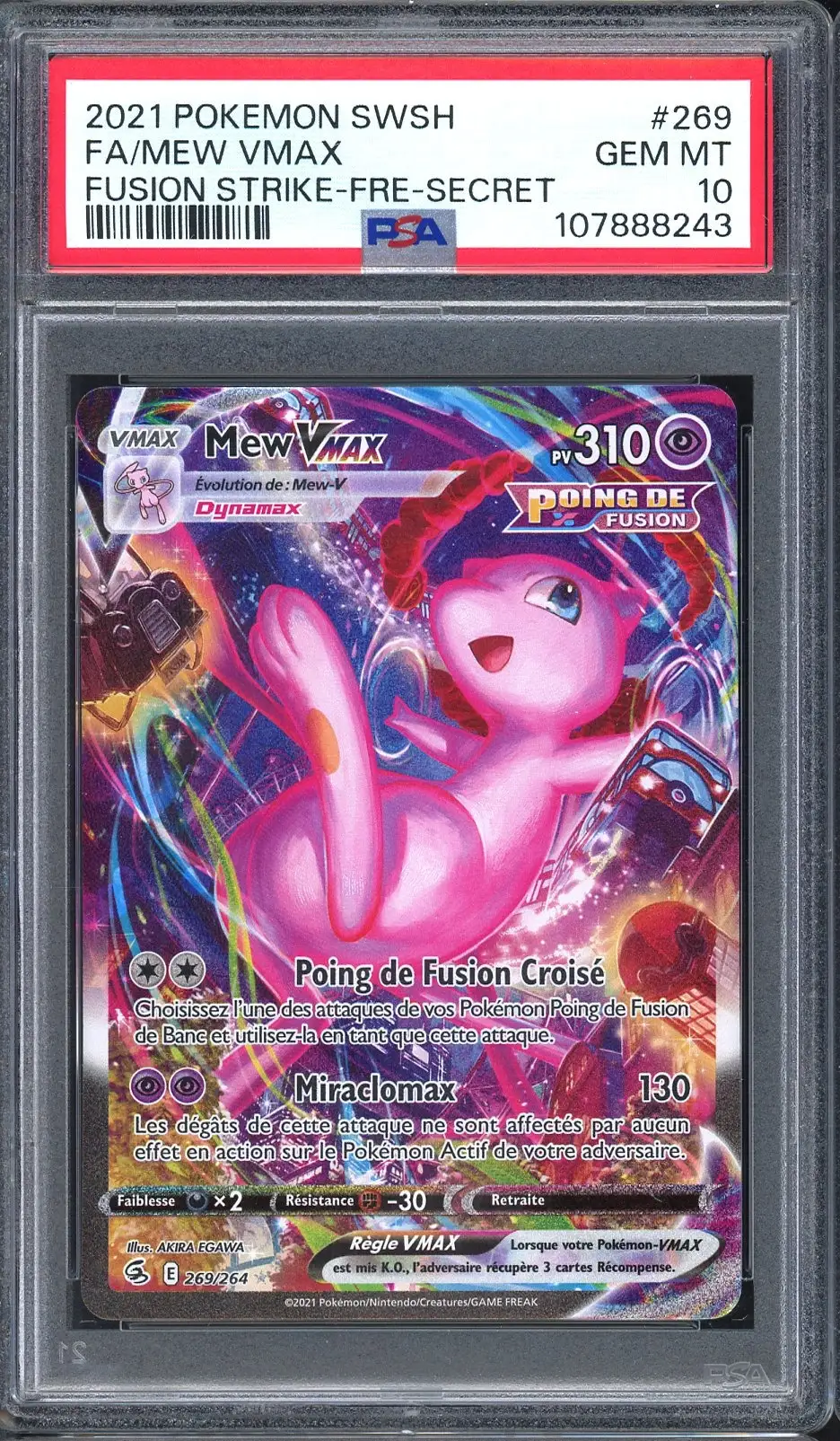 PSA 10 Mew VMax