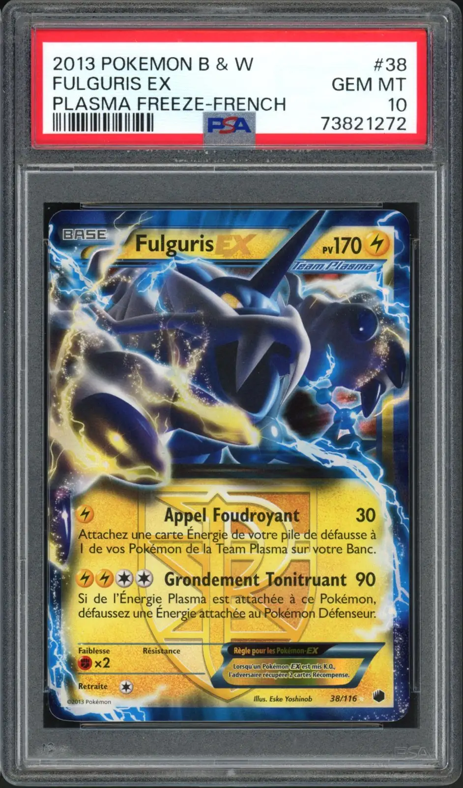 PSA 10 Fulguris Ex