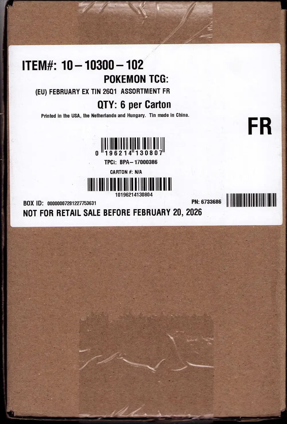 Case Pokébox Dracaufeu Ex