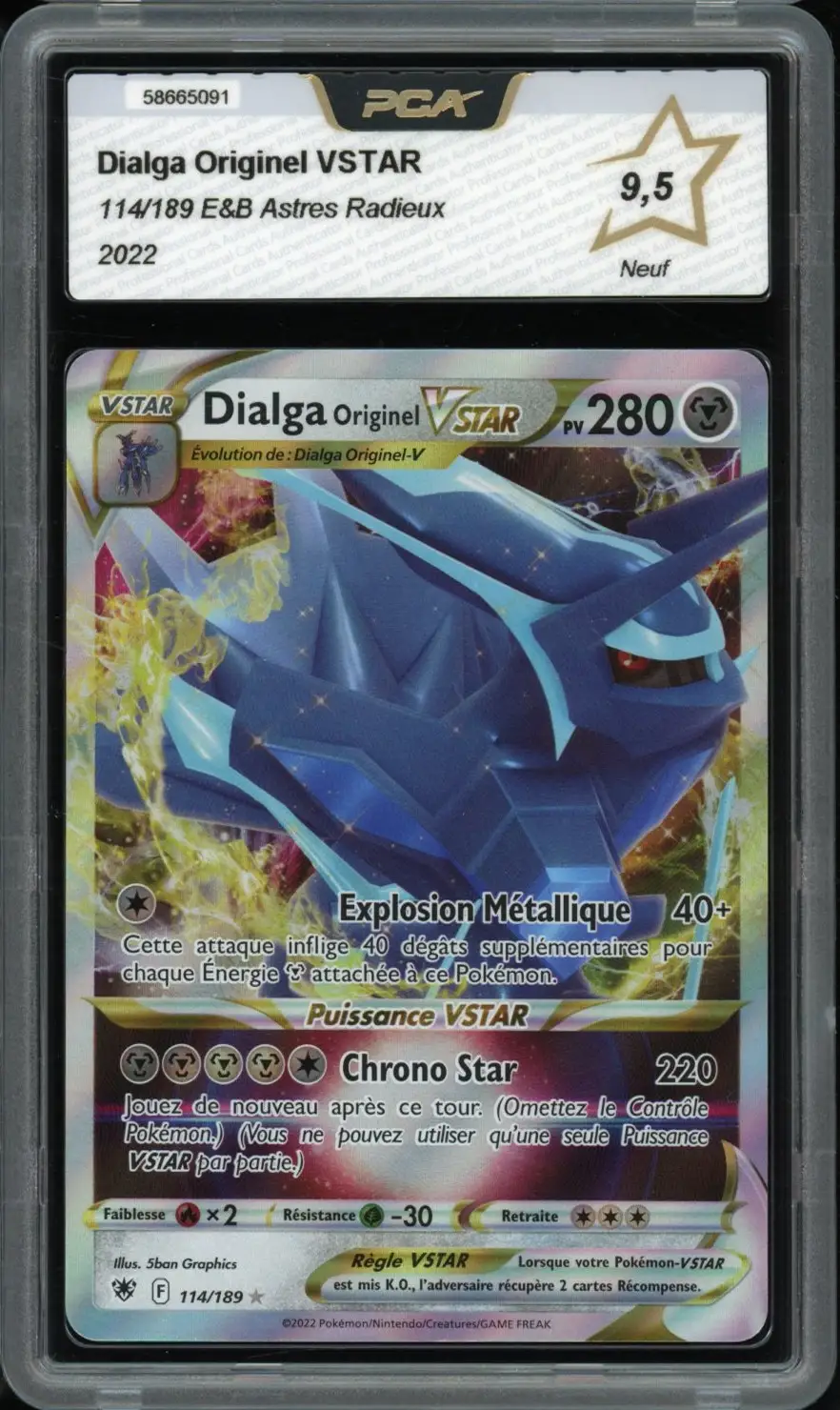 PCA 9.5 Dialga Forme Originelle VStar