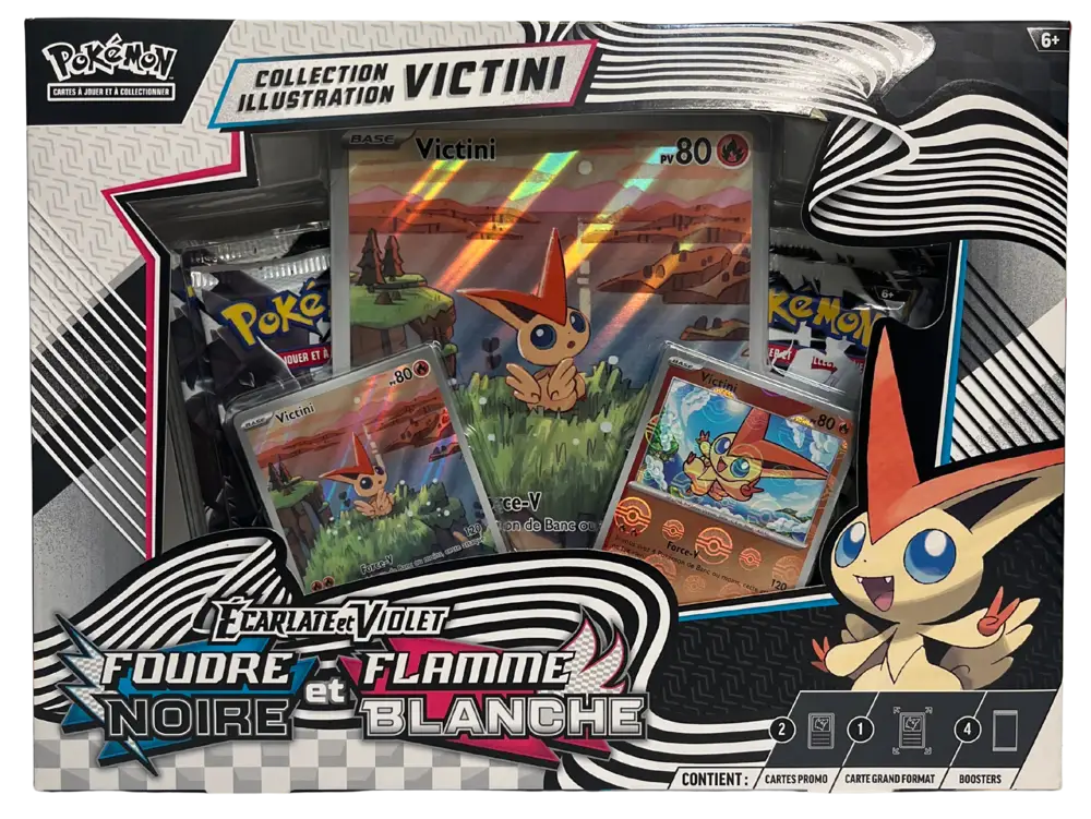 Coffret Victini EV10.5 Foudre Noire et Flamme Blanche