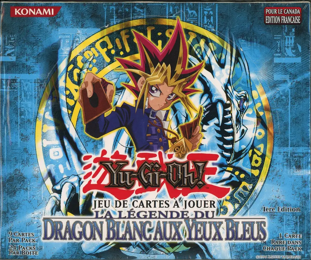 Display Yu-gi-Oh! Le Dragon Blanc aux Yeux Bleus