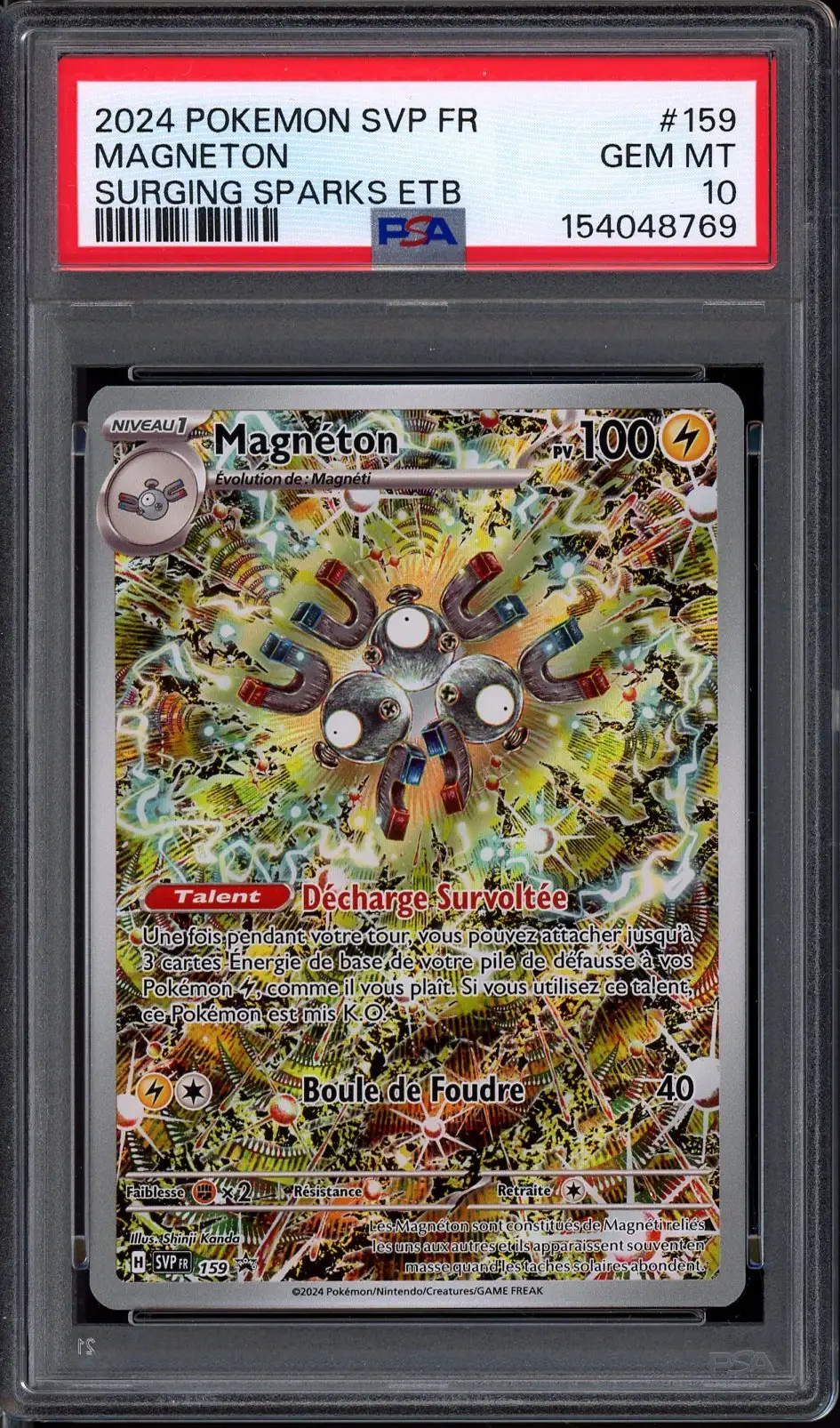 PSA 10 Magnéton