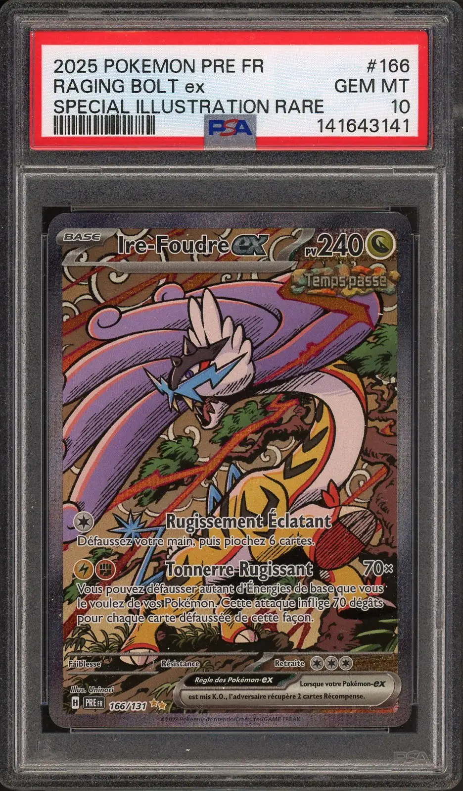 PSA 10 Ire-Foudre Ex