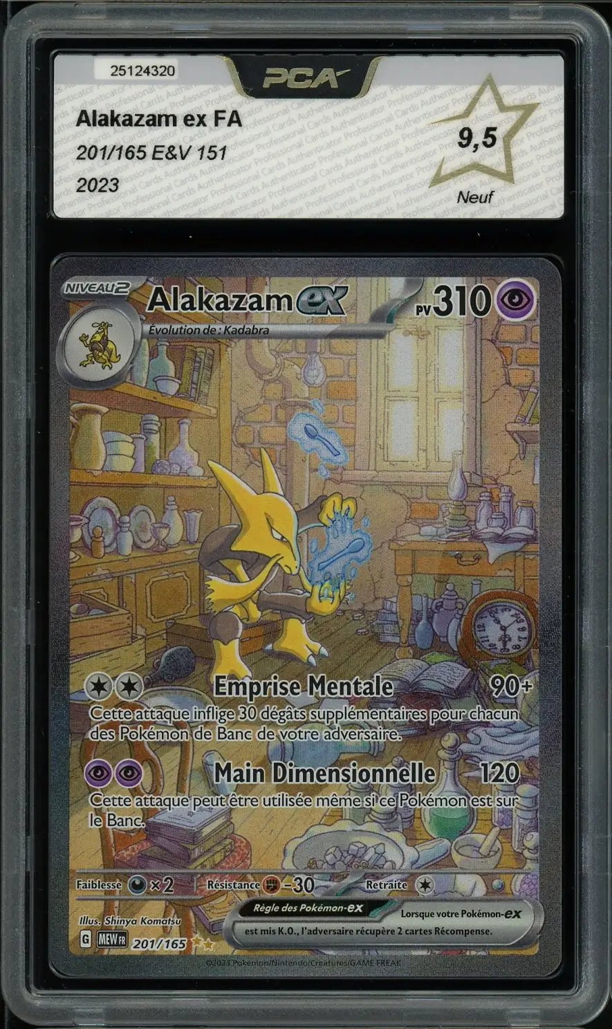 PCA 9.5 Alakazam Ex